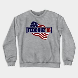 Ted Cruz US Flag Crewneck Sweatshirt